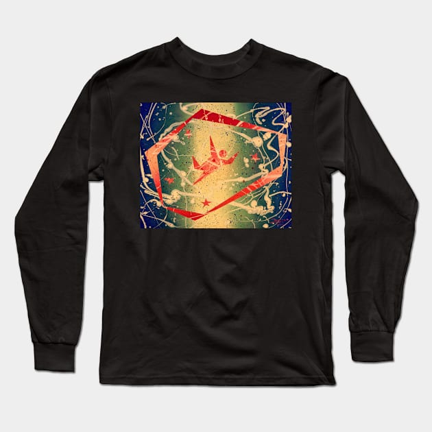 Kozmik Thang! Series: "Soul Flight II" Long Sleeve T-Shirt by AME_Studios